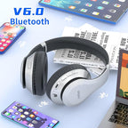 Uliptz Wireless Bluetooth Headphones, 65H Playtime, 6 EQ Sound Modes, HiFi - Image 3