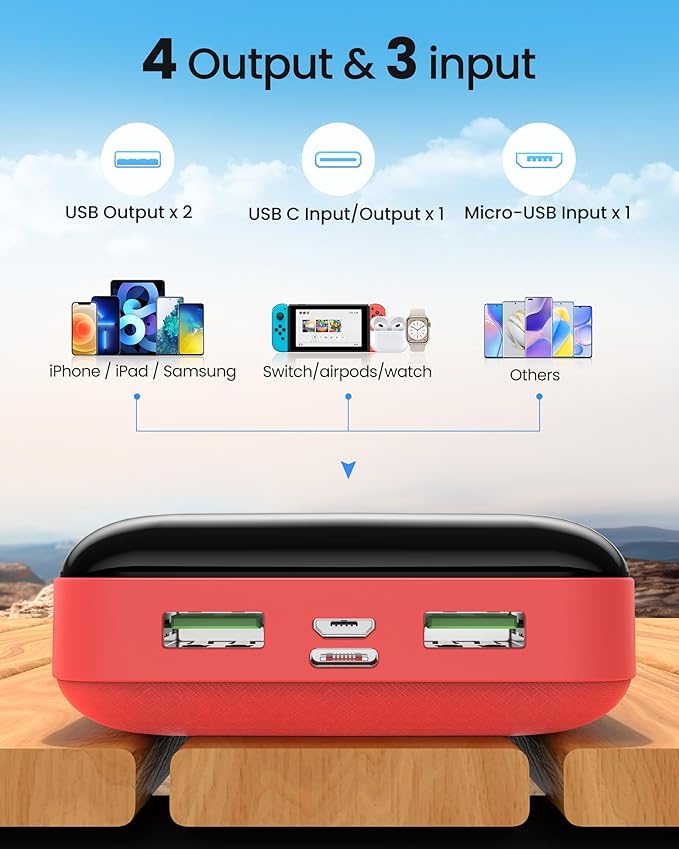 Portable Charger Power Bank 50000mAh, 22.5W Fast Charging Battery Pack - Image 6