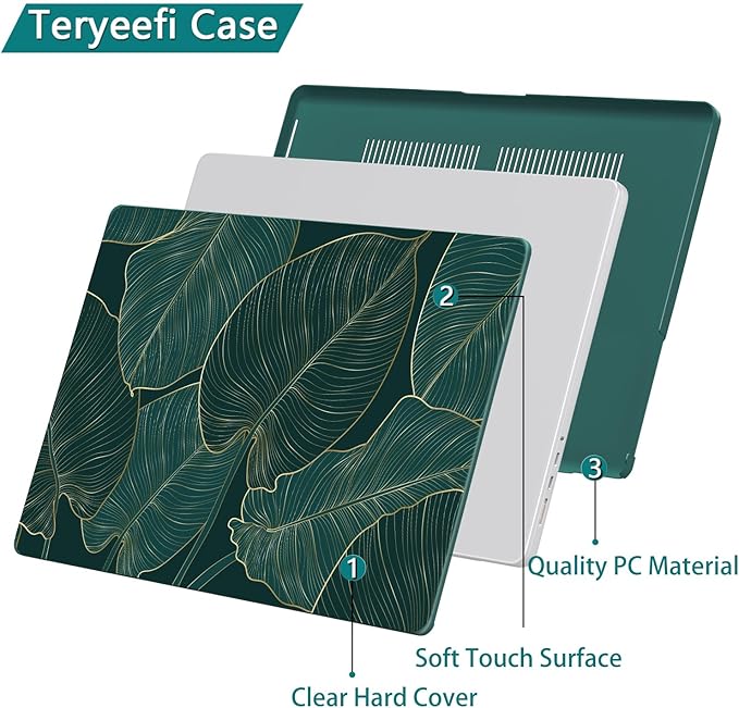 Teryeefi Pattern Case for MacBook Pro 14 inch Case 2025-2021 M4 M3 M2 M1 Pro/Max - Image 5