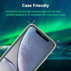 Blue Light Screen Protector for iPhone 11, iPhone XR HD Anti Blue Light - Image 8