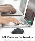 acer Wireless Mouse, 1200 DPI Computer Mouse - Image 3