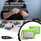 12V NiMH Battery Pack AA2000mAh, 10-Cell Rechargeable Replacement - Image 5
