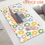 Mouse Pad Large Vintage Groovy Flowers Non-Slip Gaming Desk Mat - Image 5