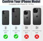 AGVEE 3+3 6 Pack for iPhone 16 6.1" / 16 Plus 6.7" Camera Lens Cover Protector - Image 2