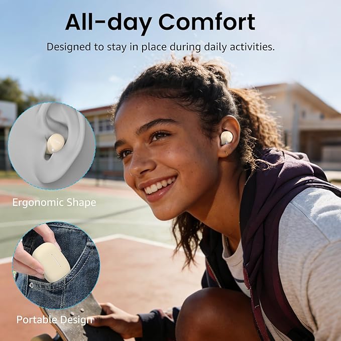 TOZO A1 Wireless Earbuds Bluetooth 5.3 Light Weight in Ear IPX5 Waterproof - Image 2