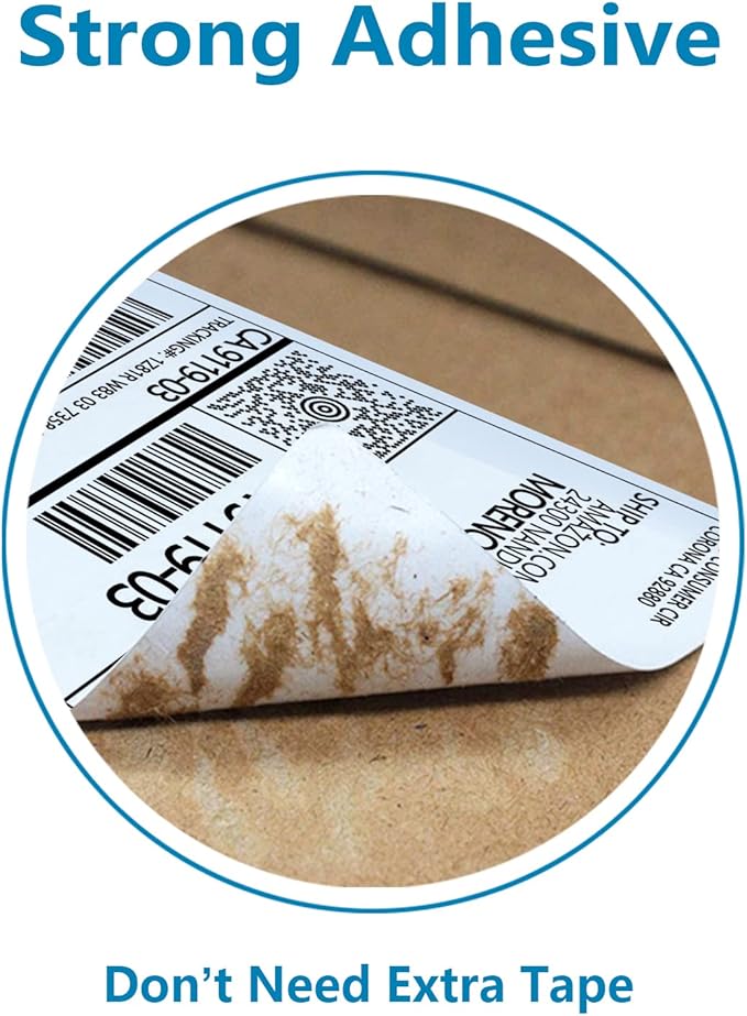 JADENS Thermal Labels 4x6-500 Labels, Compatible - Image 5
