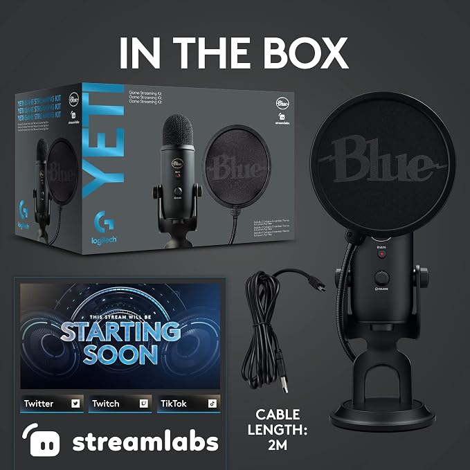 Blue Yeti Streaming Micophone Kit - Image 10