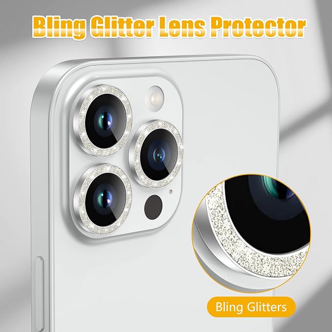 AGVEE 3+3 for iPhone 14 Pro 6.1" / 14 Pro Max 6.7" Camera Lens Protector - Image 5