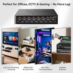 8-Port Gigabit Easy Smart Managed Ethernet Switch | Plug & Play Network Hub - Image 8