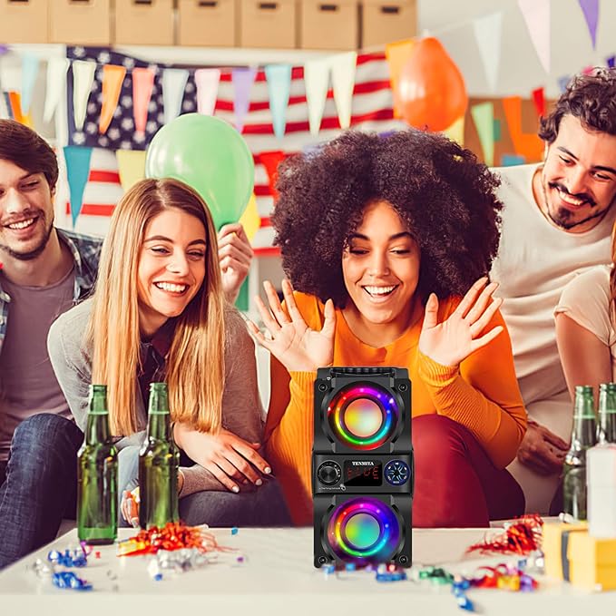 Bluetooth Speaker, 40W Portable Wireless Speaker - Image 7