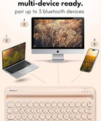 Macally Bluetooth Keyboard for Tablet | Wireless Keyboard for iPad mini/Pro/Air - Image 3