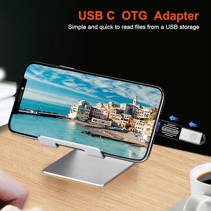 4-Pack USB C to USB Adapter, Thunderbolt 3 Male to USB 3.0 Female OTG Adapter - Image 6
