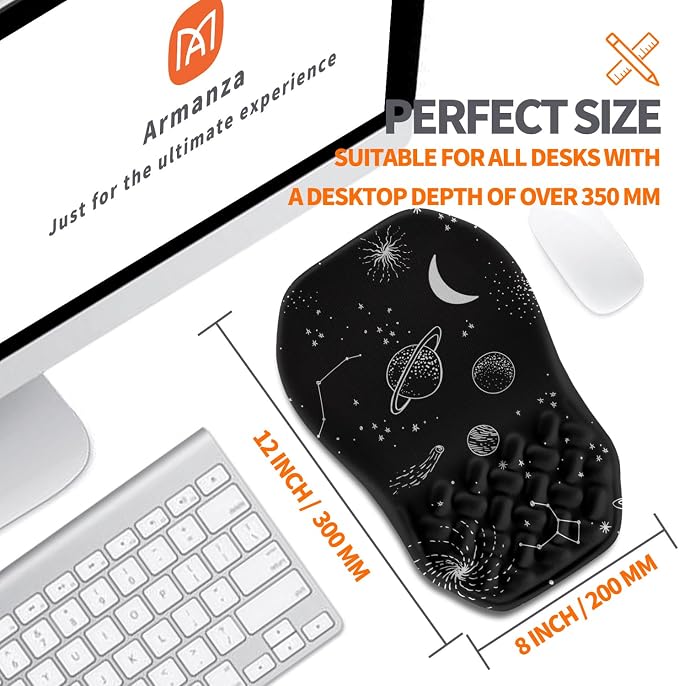 Ergonomic Slope Mouse Pad Wrist Support, Wrist Rest Mousepad - Image 5