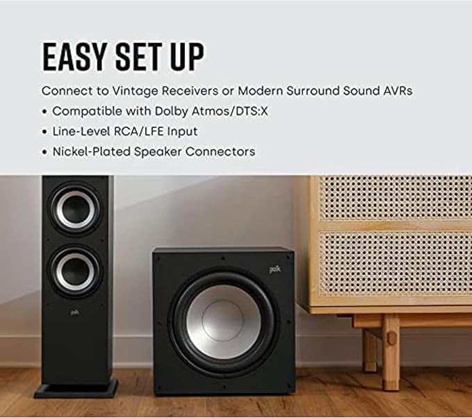 Polk Monitor XT12 Powered Sub - Image 5