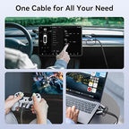 Multi Charger Cord 6 in 1 USB Cable Fast Charging Cable - Image 7