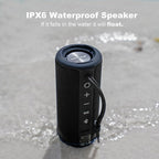 MIATONE Boombox Outdoor Portable Bluetooth Speaker Waterproof Wireless Speakers - Image 6