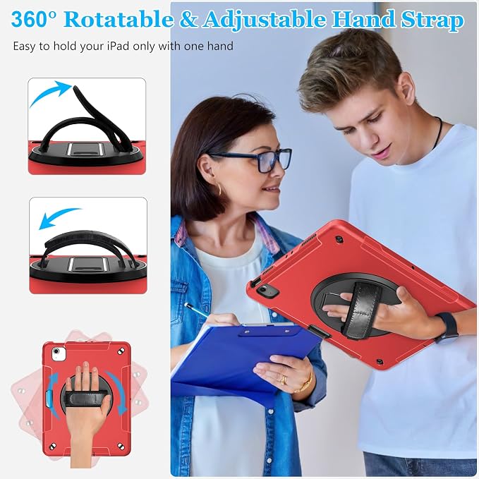 Case for iPad Air 13 Inch M3 2025 & M2 2024: Military Grade Cover for iPad Pro - Image 4