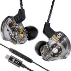 CCZ DC01 Pro USB C Headphones Wired Type-C in Ear Monitor Headphone, by Yinyoo