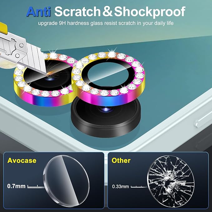 for Samsung Galaxy Z Flip 7 Camera Lens Protector, Individual Metal Ring - Image 3