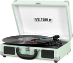 Victrola Journey Bluetooth Portable Suitcase Record Player – by Victrola