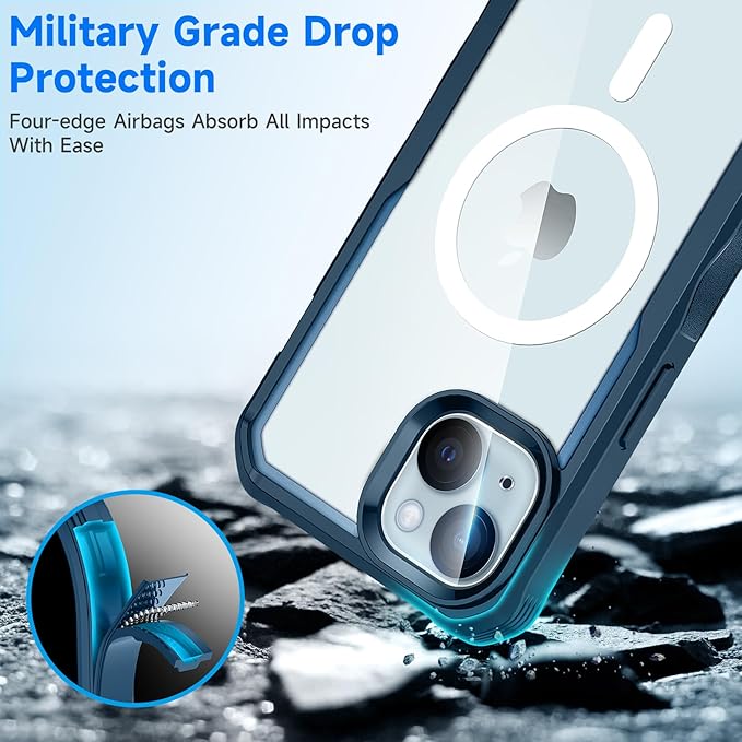 seacosmo for iPhone 15 Plus Case, Full Body Bumper - Image 4