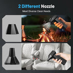 Compressed Air Duster, 130000RPM Super Power Cordless Air Duster Replace - Image 6