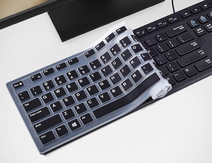 Keyboard Cover for DELL KB216 KB216b KB216t KB216d KB216p Wired & KM636 & Dell - Image 6