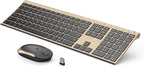 Wireless Keyboard and Mouse, Vssoplor 2.4GHz Rechargeable Compact Quiet by VssoPlorWirelesskeyboardMouse