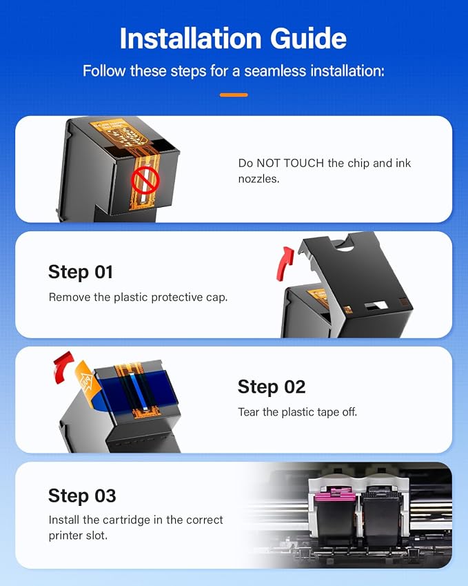 64XL Ink Cartridge Black/Color Combo Pack Replacement - Image 6
