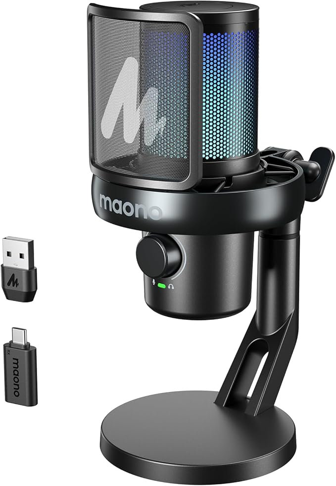 MAONO Wireless Gaming Microphone by MAONO