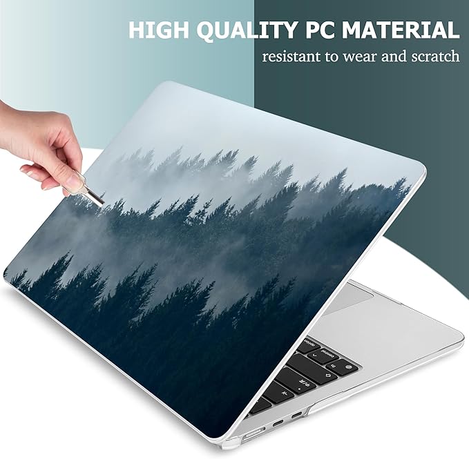 Mektron for 2025 M4 MacBook Air 13.6 Inch A3240 Case Fits 2023 A2681 M2 2024 - Image 7