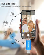 USB C Flash Drive 256GB Thumb Drive - Image 4