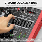 4 Channel Audio Interface DJ Mixer - Image 4