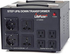 LiteFuze LT Series 5000 Watt Voltage Converter Transformer Step Up/Down - 110v by LiteFuzeBrand