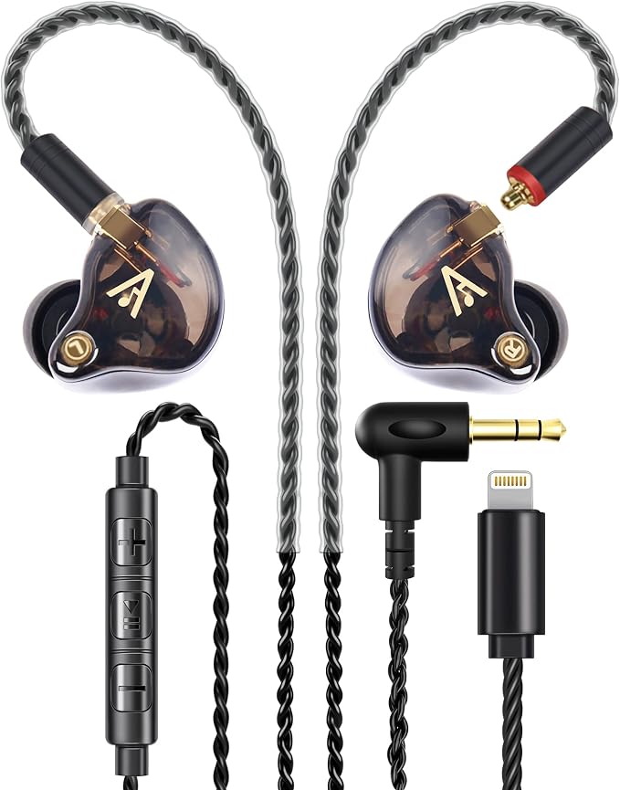 Vibes 201ML Wired Earbuds in Ear Headphones by AudiovanceHeadphones