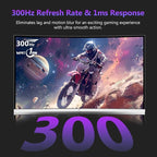 Z Z-EDGE 27 inch Curved Gaming Monitor, FHD 1080P 300Hz 240Hz Computer Monitor - Image 2