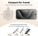 5-in-1 Wireless Charger for MagSafe, AC ISLAND Portable Travel Charging Station - Image 5