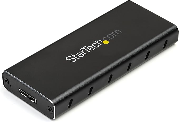 StarTech.com M.2 SSD Enclosure for M.2 SATA SSDs by StarTechcom