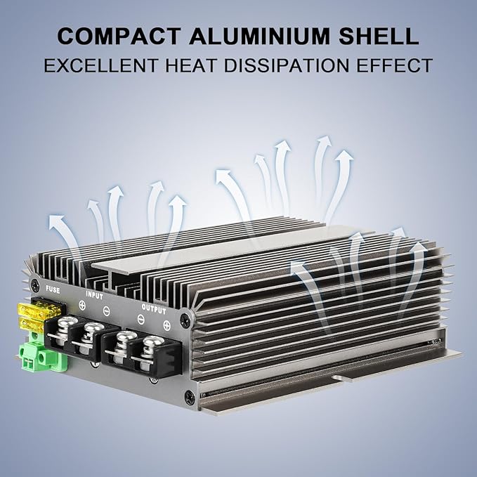 HOMELYLIFE 600W High Power Voltage Reducer DC 48V 60V 72V Step Down to DC 12V - Image 2