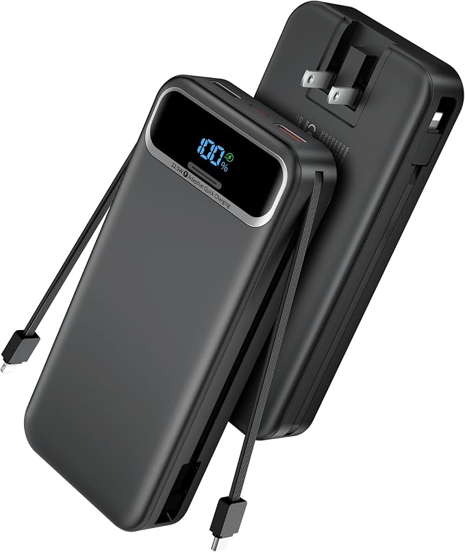 Portable Charger Power Bank by NUSYDDY