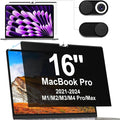 IPROKKO Privacy Screen MacBook Pro 16 Inch, Magnetic Removable Anti Blue Light by IPROKKO