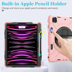 Case for iPad Pro 12.9 2022/2021/ 2020/2018: Cover for iPad Pro 12.9 6th/ 5th/ - Image 8