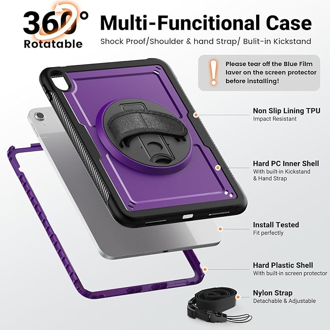 SCSVPN Case for iPad 11th Generation 11 Inch 2025 / 10th Generation 10.9 Inch - Image 3