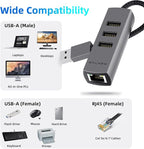 USB-C to Ethernet Adapter, WALNEW USBC to RJ45 LAN Adapter, Gigabit Cat Network - Image 5