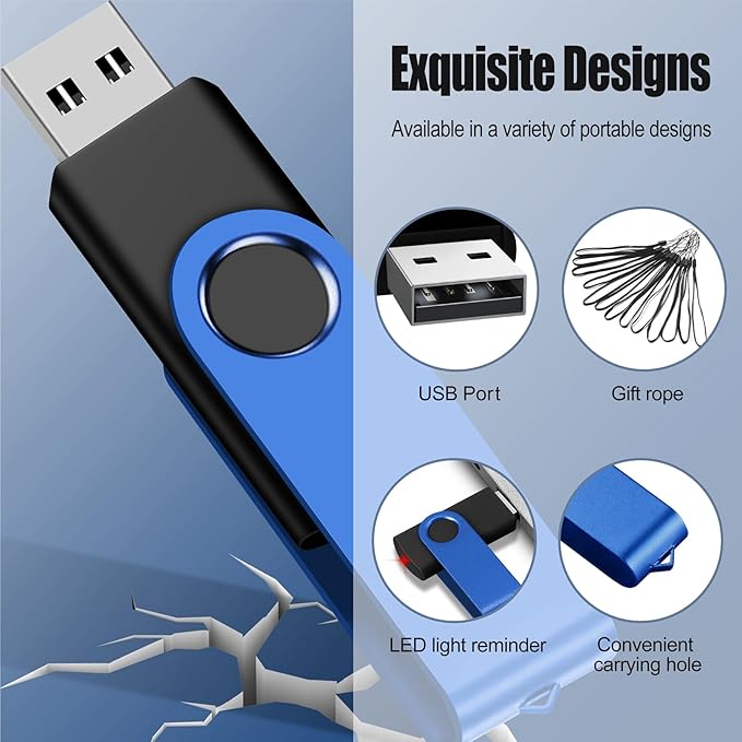 EASTBULL Flash Drive Bulk 8GB USB 100 Pack - Image 4