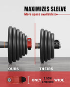 Narrow Barbell Clips 2.5cm Width - Image 4