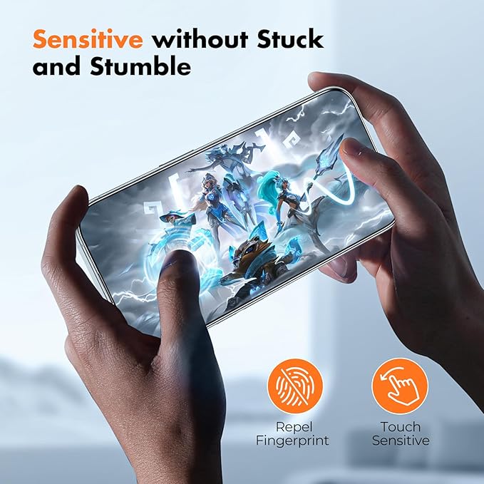 UNBREAKcable Screen Protector for iPhone 16 Plus/15 Plus Full Coverage Double - Image 6