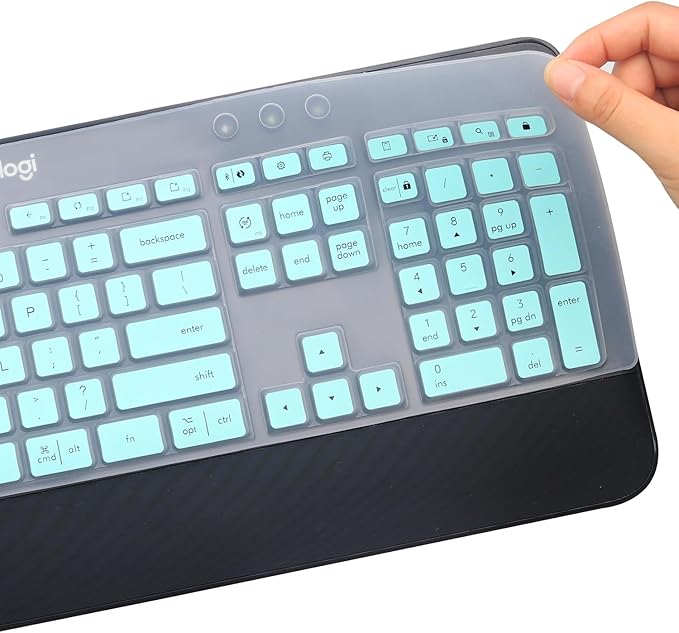 Keyboard Cover Skin for Logitech MK545 MK540 Wireless Keyboard, Logitech MK545 - Image 4