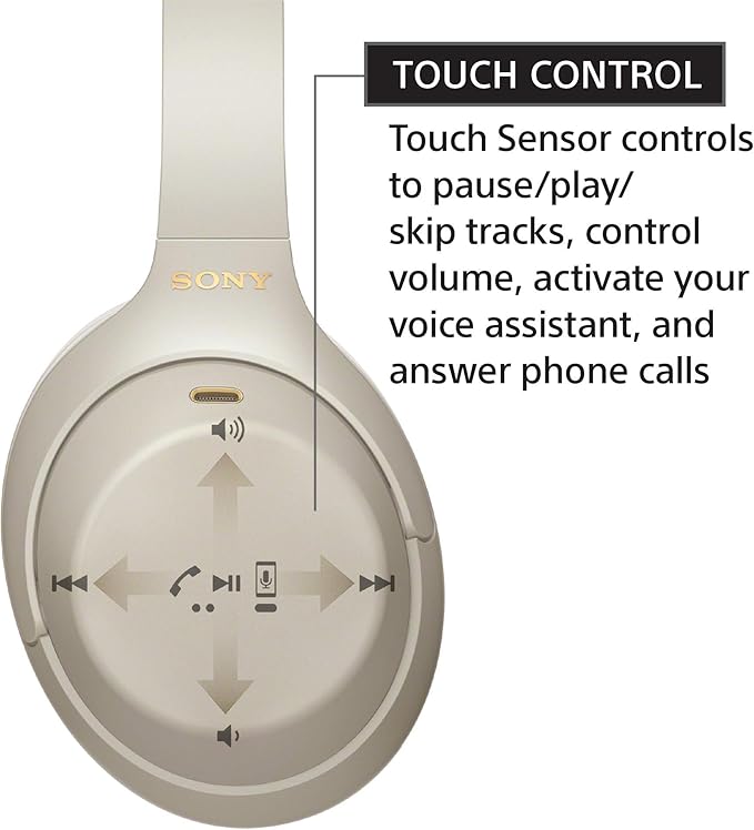 Sony WH-1000XM4 Wireless Premium Noise Canceling Overhead Headphones - Image 6