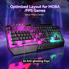 TECKNET Wired RGB Gaming Keyboard - Image 6
